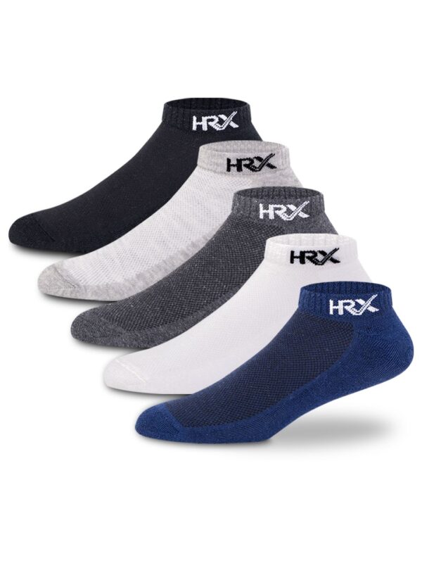 Men Pack Of 5 Ankle Length Socks - Image 3