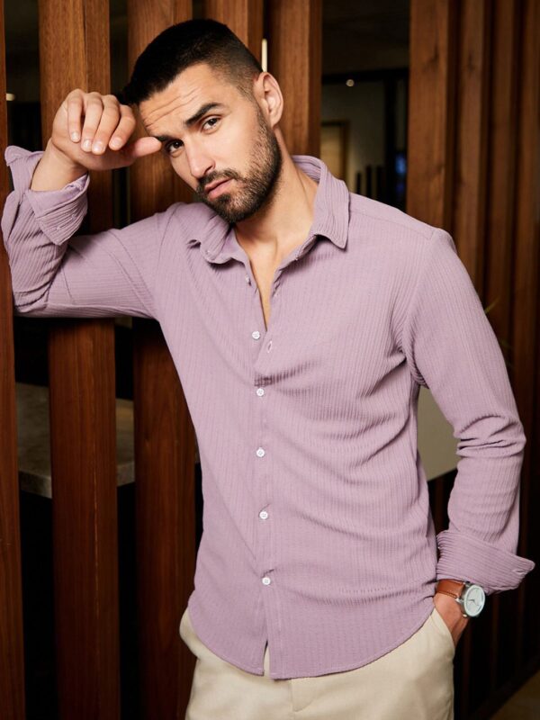 Stripe-Creased Shirt