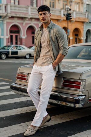 Men Classic Pure Cotton Chinos