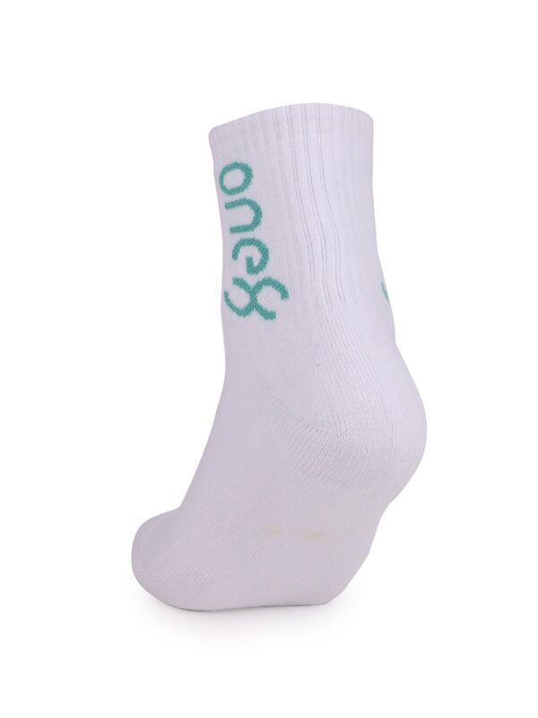 One8 Men Pack Of 3 Above Ankle-Length Semi-Cushioned Cotton Socks - Image 3