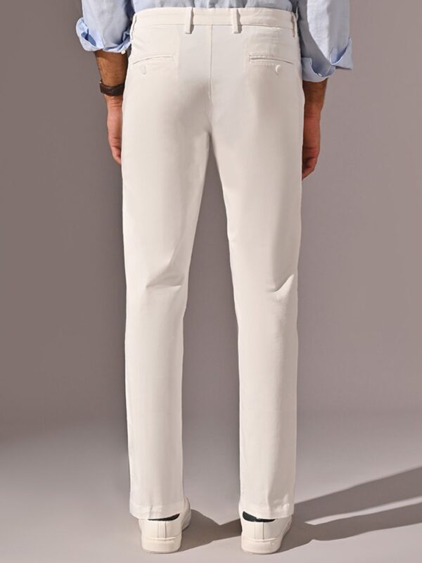 Men Classic Pure Cotton Chinos - Image 3