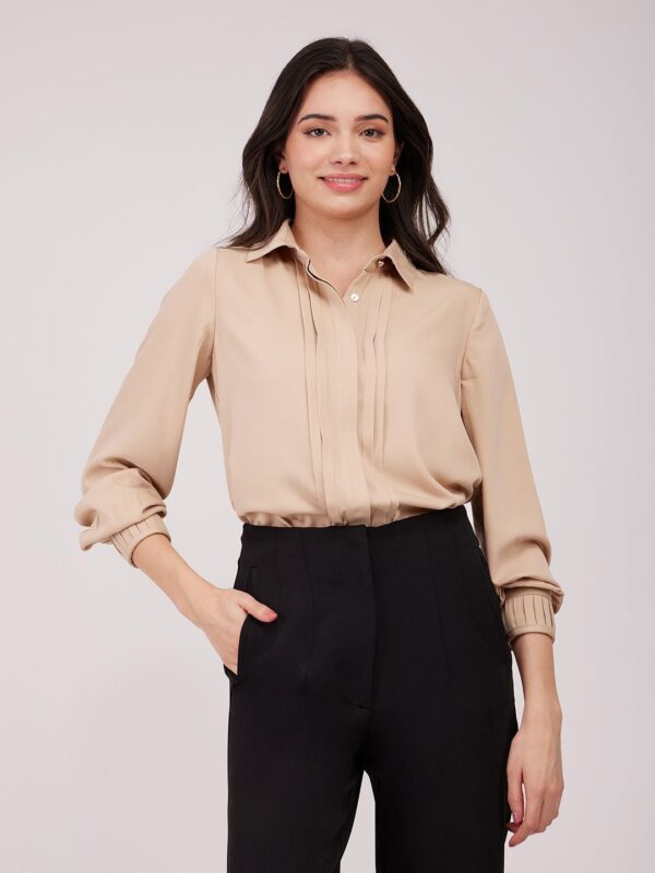 Women Solid Casual Shirt