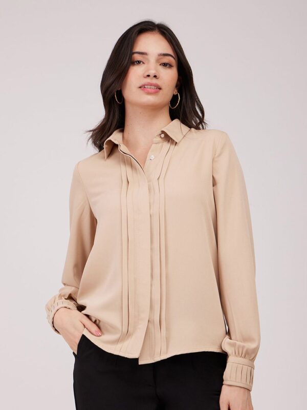 Women Solid Casual Shirt - Image 2
