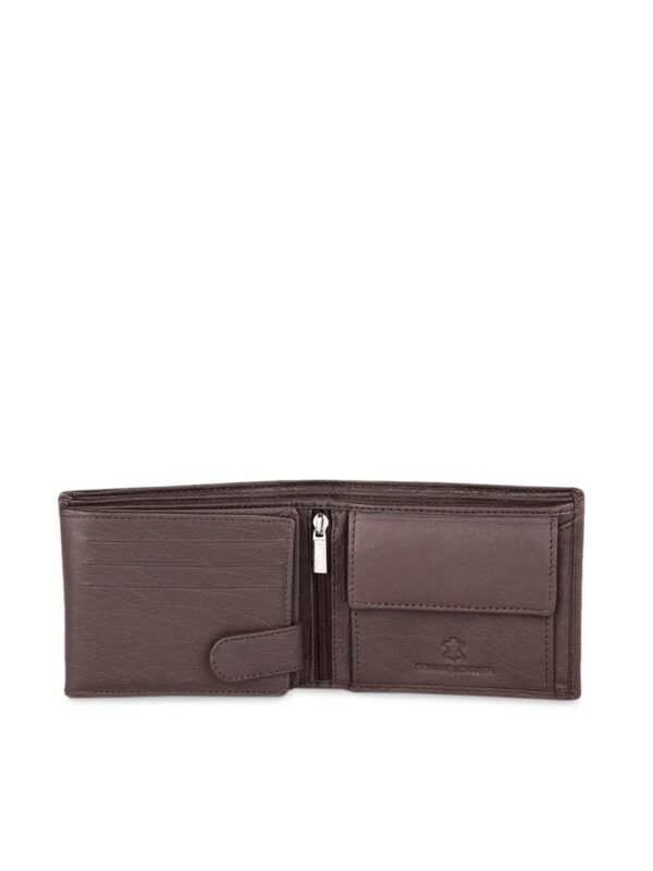 WildHorn Men Leather Two Fold Non Detachable Flap Wallet - Image 3