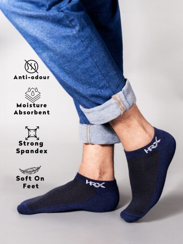Men Pack Of 5 Ankle Length Socks