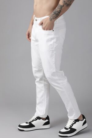 Men Tapered Fit Stretchable Jeans