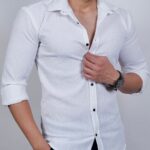 Men Classic Slim Fit Formal Shirt