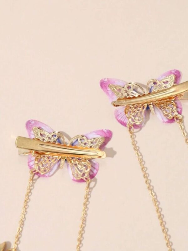 Ziory Girls Set of 2 Alligator Hair Clip - Image 3