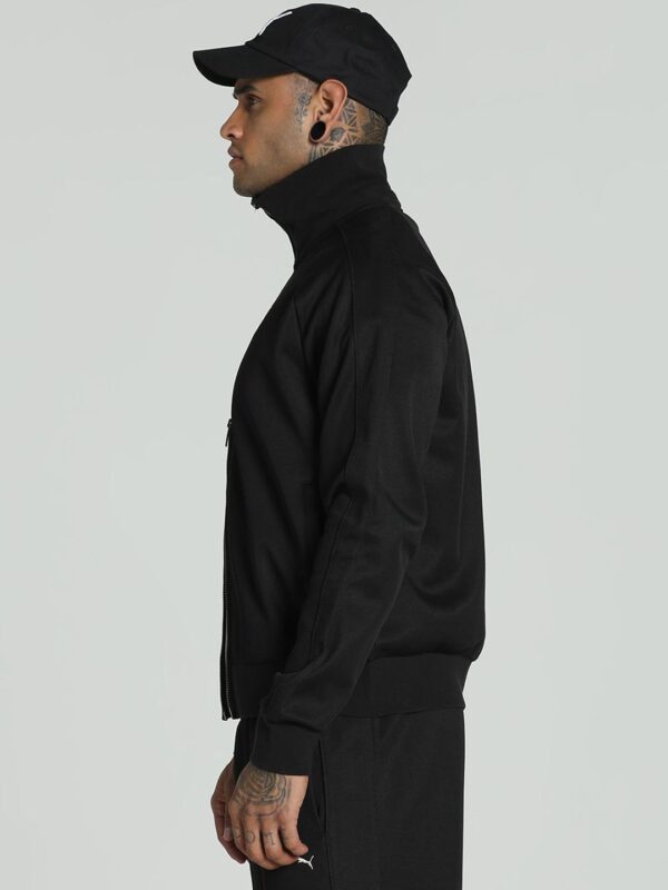 Puma Men T7 Cotton Relaxed Fit Track Jacket - Image 3