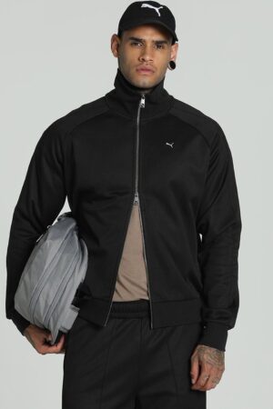 Puma Men T7 Cotton Relaxed Fit Track Jacket