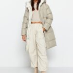Trendyol Hooded Longline Puffer Jacket