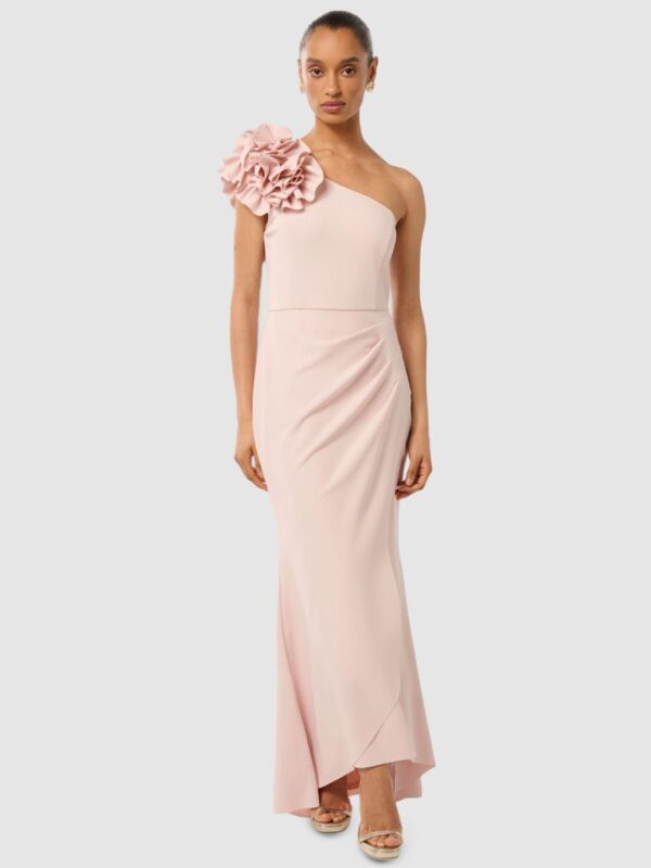 Forever New One Shoulder Fit & Flare Maxi Dress - Image 3