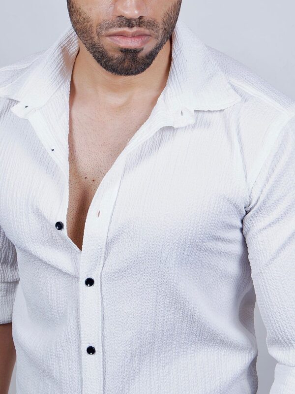Men Classic Slim Fit Formal Shirt - Image 2