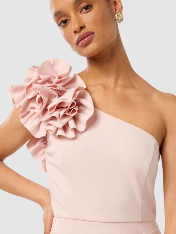 Forever New One Shoulder Fit & Flare Maxi Dress - Image 2