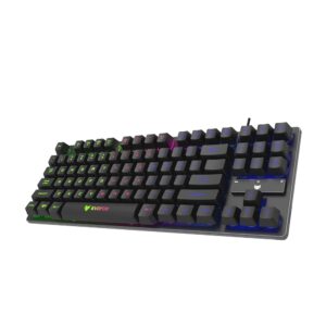 Semi-Mechanical Gaming Keyboard with Rainbow Backlit