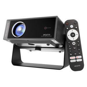 WZATCO Yuva Blaze Plus, Netflix Certified, Smart Home Projector 4k Ultra HD, Native 1080P Fully Automatic