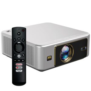 (4K HDR10/HLG, Net -Flix Certified, 30000 Lumen & HDMI ARC) TOPTRO Quadra Projector