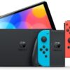 NINTENDO Switch OLED Console with Neon Blue Neon Red Joy Con 64 GB - Image 3