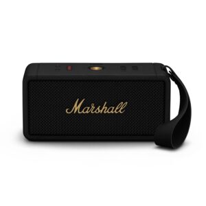 Marshall Middleton Portable Bluetooth Speaker with 20+ Hours of Portable Playtime