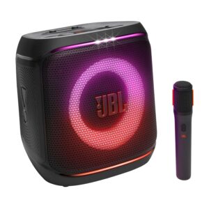 BL Partybox Encore 2 with Mic, Wireless Bluetooth Party Speaker, AI Sound Boost, Dynamic Light Show, Upto 15Hrs Playtime