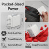 SB 80 W SuperVOOC 7.3 A Wall Charger for Mobile with Detachable Cable  (White, Cable Included) - Image 3