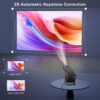 ZDSSY Hy320 Mini Portable Projector-5G Wifi 6,Bluetooth 5.0 And Android 11 - Image 3