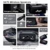 Lenyes S875: 40W Portable Bluetooth Speaker | IPX6 Waterproof, RGB Lights, - Image 3