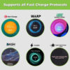 Mad Gorrillah 85 W SuperVOOC 5.4 A Wall Charger for Mobile with Detachable Cable  (Red, Cable Included) - Image 2