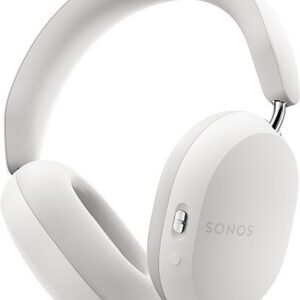 Sonos Wireless Over-Ear Headphones with Noise Cancellation Bluetooth  (White, On the Ear)