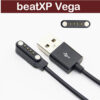 HexaGear Magnetic Charging Cable 0.6 m beatXP Vega Watch Charging Cable  (Compatible with beatXP Vega Charging Cable, BXSO2004, DO NOT WORK ANY OTHER SMART WATCH, Black, One Cable) - Image 2