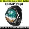 HexaGear Magnetic Charging Cable 0.6 m beatXP Vega Watch Charging Cable  (Compatible with beatXP Vega Charging Cable, BXSO2004, DO NOT WORK ANY OTHER SMART WATCH, Black, One Cable) - Image 4