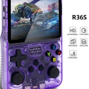 HG WORLD R36S Retro Game Box Classic Video Games Portable Handheld Pocket Console, Revisit Childhood