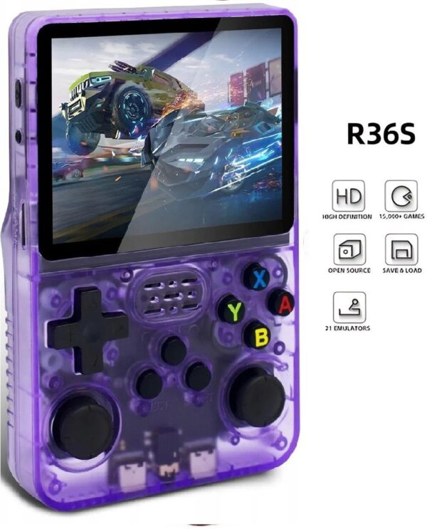 HG WORLD R36S Retro Game Box Classic Video Games Portable Handheld Pocket Console, Revisit Childhood
