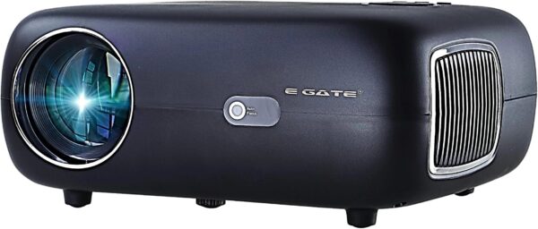 Egate K9 Pro-Max 6X (E08i33) (600 lm / 1 Speaker / Wireless / Remote Controller) Android 13 | 600 ISO Lumens & 1200 FC | Full HD 1080p Native with 4K Support