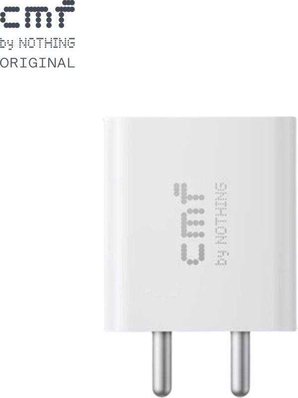 CMF by Nothing 33 W Quick Charge 3 A Wall Charger for Mobile  (White)
