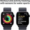 Apple Watch Series 10 GPS 42mm Jet Black Aluminium with Ink Sport Loop  (Ink Strap, Free Size) - Image 3