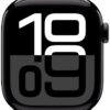 Apple Watch Series 10 GPS 42mm Jet Black Aluminium with Ink Sport Loop  (Ink Strap, Free Size) - Image 2