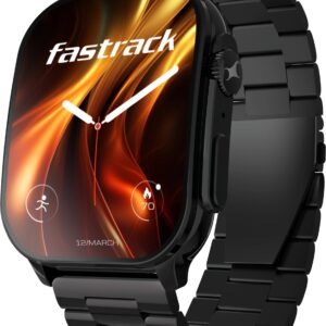 Fastrack Revoltt FS2Pro-1.96''|Super AMOLED Curved|Premium Glossy Metal