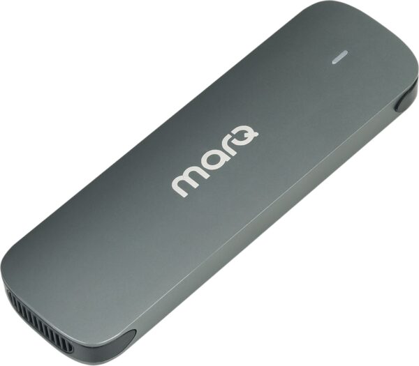 MarQ by Flipkart 1050 MB/s / Window, Mac OS, Android / Portable, Type C Enabled / USB 3.2 1 TB External Solid State Drive (SSD)  (Metallic Silver)#JustHere