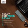 MarQ by Flipkart 1050 MB/s / Window, Mac OS, Android / Portable, Type C Enabled / USB 3.2 1 TB External Solid State Drive (SSD)  (Metallic Silver)#JustHere - Image 2