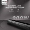 MarQ by Flipkart Thunder 200, 200 Watts, 2.1 Channel, Immersive cinematic experience, EQ Modes 200 W Bluetooth Soundbar  (Black, 2.1 Channel) - Image 2