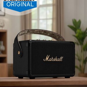 Marshall Kilburn II 36 W Bluetooth Speaker  (Black & Brass, Stereo Channel)
