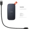 SanDisk E30 / 800 Mbs / Window,Mac OS,Android / Portable,Type C Enabled / USB 3.2 1 TB External Solid State Drive (SSD) 800 Mbs - Image 2