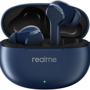 realme Buds T110 (RMA2306) with AI ENC for calls, 38 hours of Playback and Deep Bass Bluetooth  (Jazz Blue, True Wireless)