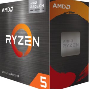 AMD Ryzen 5 5600G 3.9 GHz Upto 4.4 GHz AM4 Socket 6 Cores 12 Threads 3 kB L2 16 kB L3 Desktop Processor  (Grey)