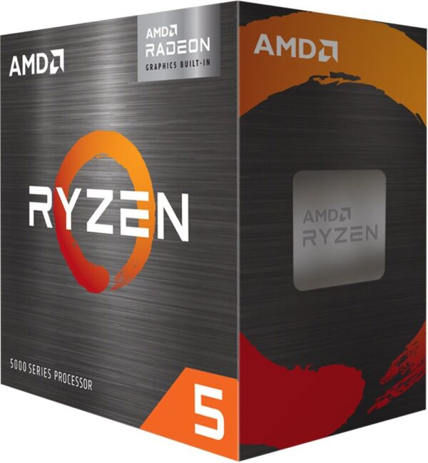 AMD Ryzen 5 5600G 3.9 GHz Upto 4.4 GHz AM4 Socket 6 Cores 12 Threads 3 kB L2 16 kB L3 Desktop Processor  (Grey)