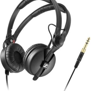 Sennheiser HD 25 Studio Headphone Wired without Mic  (Black, On the Ear)
