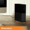 WD 12 TB External Hard Disk Drive (HDD) USB 3.0 with Automatic Backup, Compatible with Windows&Mac  (Black) - Image 2