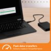 WD Elements 6 TB External Hard Disk Drive (HDD) usb3.2_gen_1  (Black) - Image 2